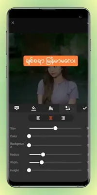 Myanmar Photo Editor android App screenshot 4